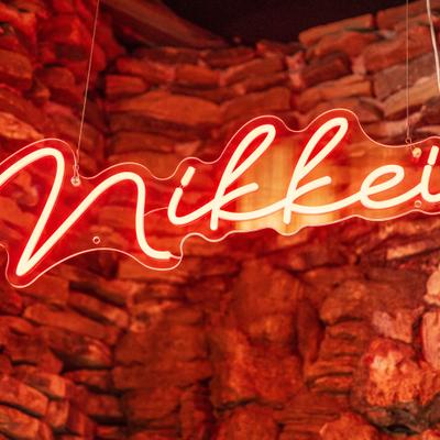 Restaurant's neon sign.