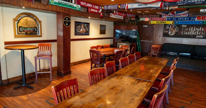 Interior, dining area