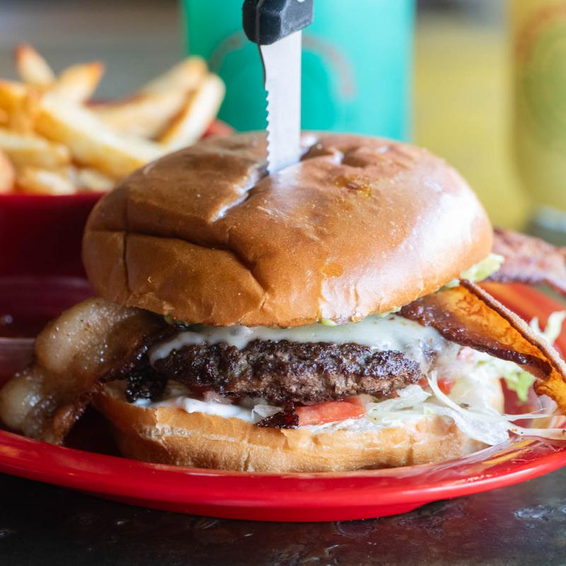 menu item 7 of 15, Taco Burger