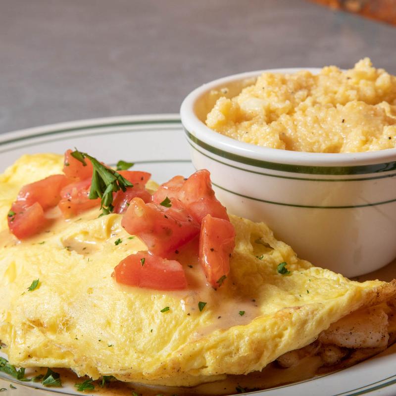 Shrimp Diablo Omelet photo