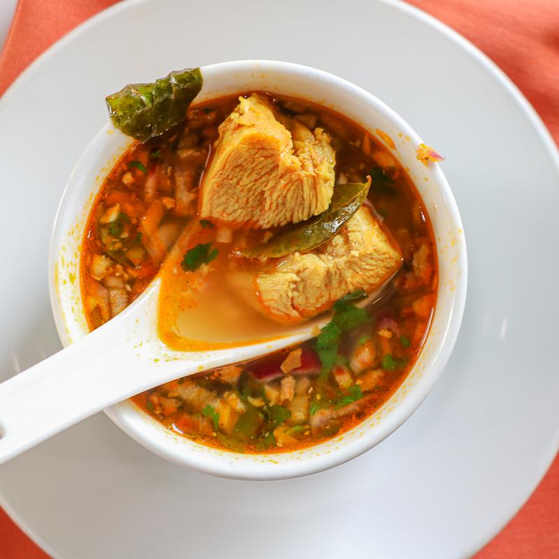 Nattukozhi (Chicken) Soup photo
