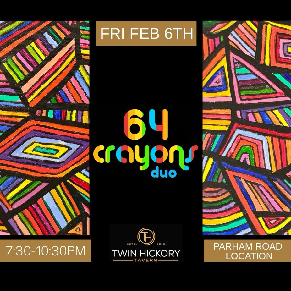 64 Crayons Live at THT Friday 2/6!  event photo