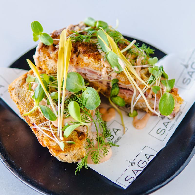 Saga Pastry + Sandwich - Food Menu
