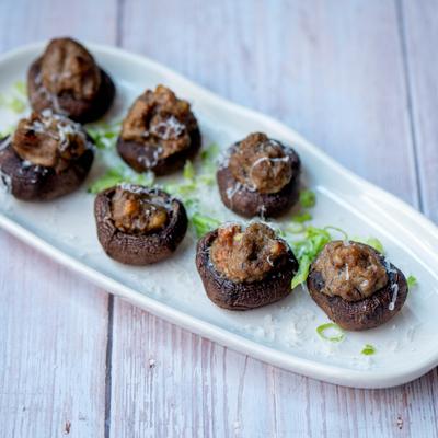 Stuffed mushroom.