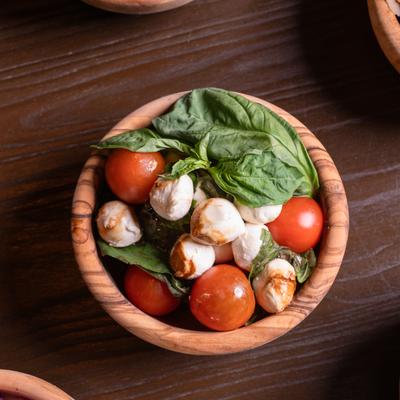 Side of Caprese Salad.