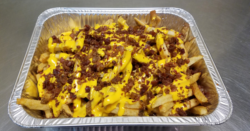 Bacon and cheese fries