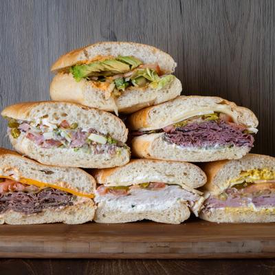 Various House Cat sandwiches.