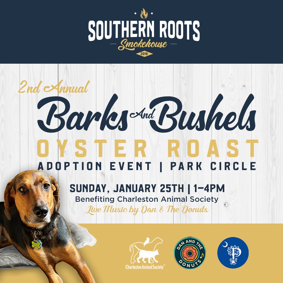 2nd Annual Barks & Bushels Oyster Roast & Adoption Event in Park Circle! event photo