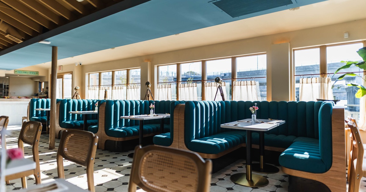 Interior, main dining area