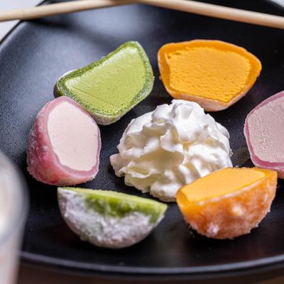 Mochi ice cream.