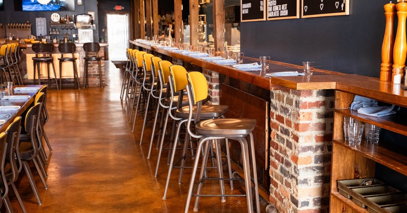 Interior, bar area