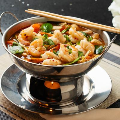 Tom Yum Shrimp.