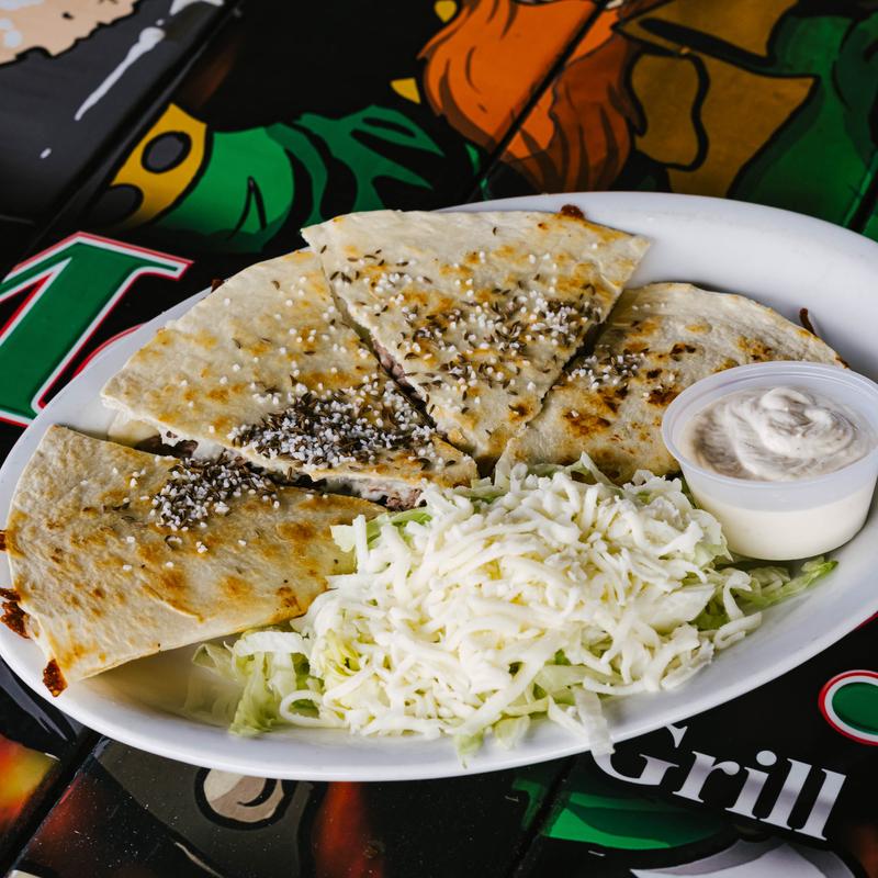 menu item 2 of 9, Beef on Weck Quesadilla