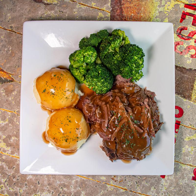 menu item 8 of 11, Pot Roast Dinner