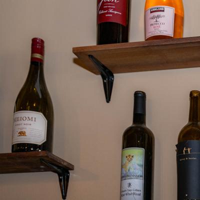Wine Bottles.