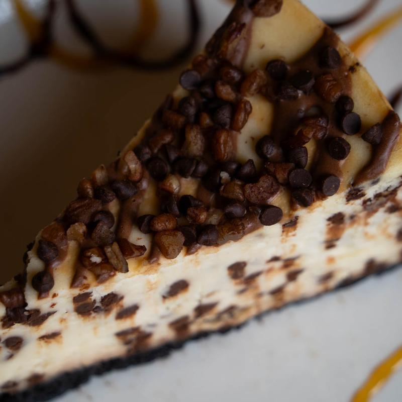 Chocolate Chip Turtle Cheesecake photo
