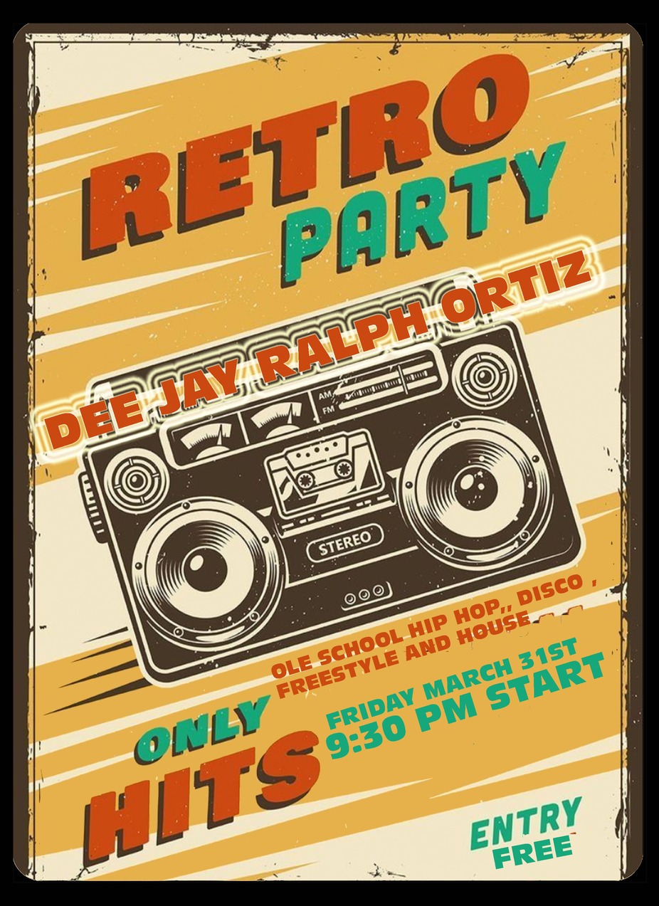 RETRO DANCE PARTY WITH DJ RALPH ORTIZ event photo