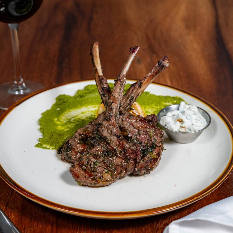 Grilled Lamb Lollipops photo