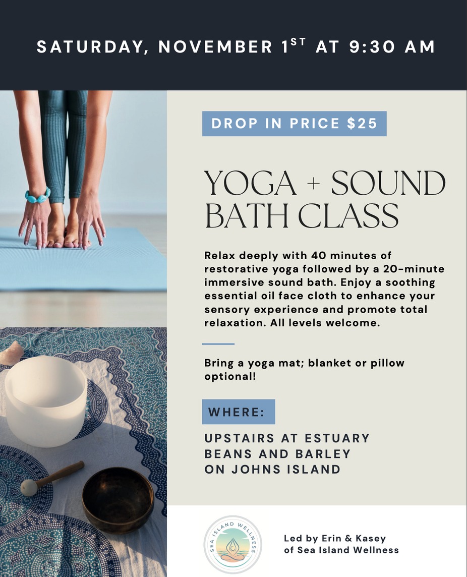 Yoga & Sound Bath Class event photo