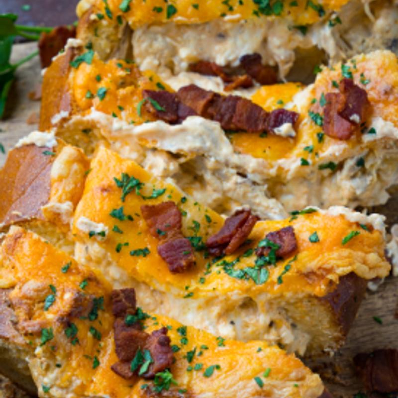 Open Faced Buffalo Bacon Chicken Ranch photo