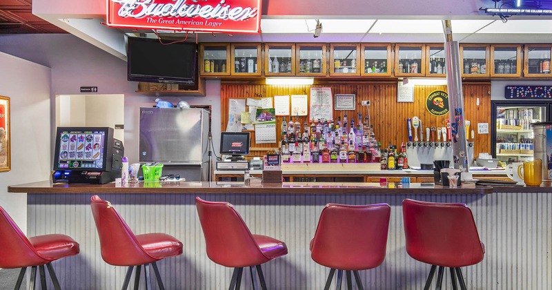 Interior, bar area