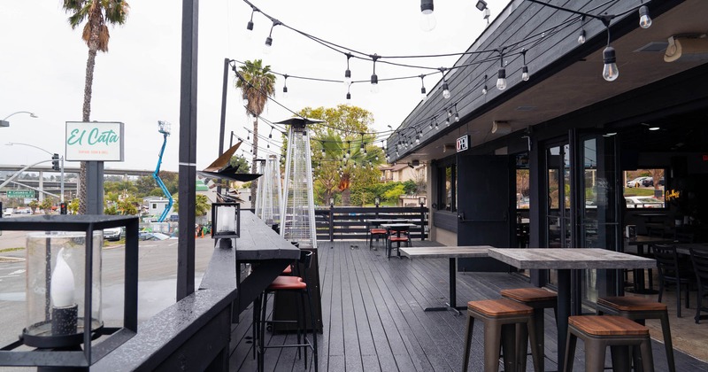 Exterior seating area