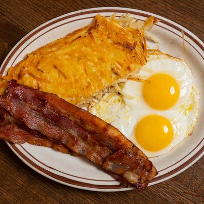 Two Eggs and Bacon.