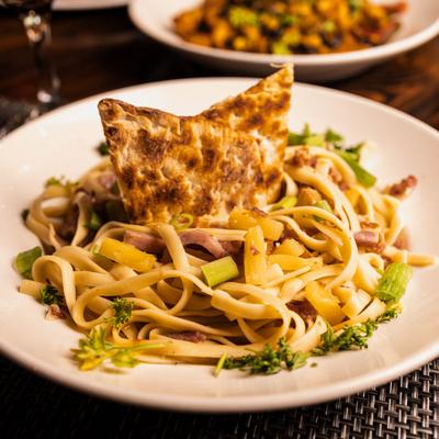 Lobster and Shrimp Alfredo photo