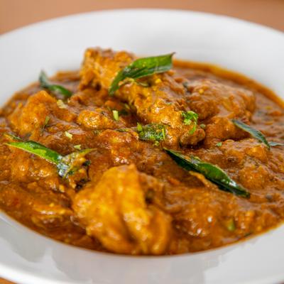 Chicken Chettinad gravy.