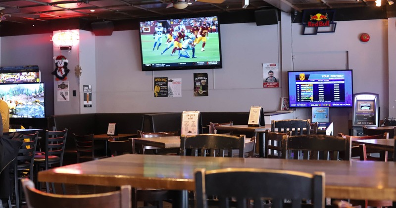 Interior seating area