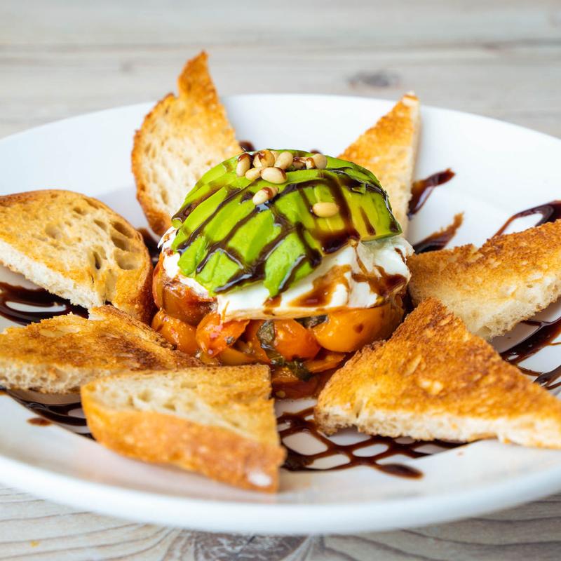 Balsamic Heirloom Tomatoes & Di Stefano Burrata photo