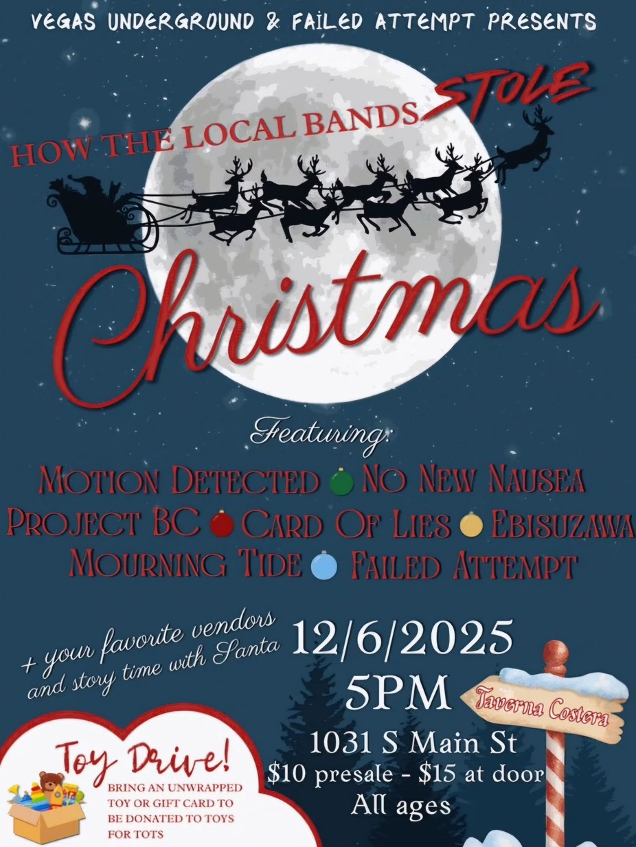 How the Local Bands Stole Christmas event photo