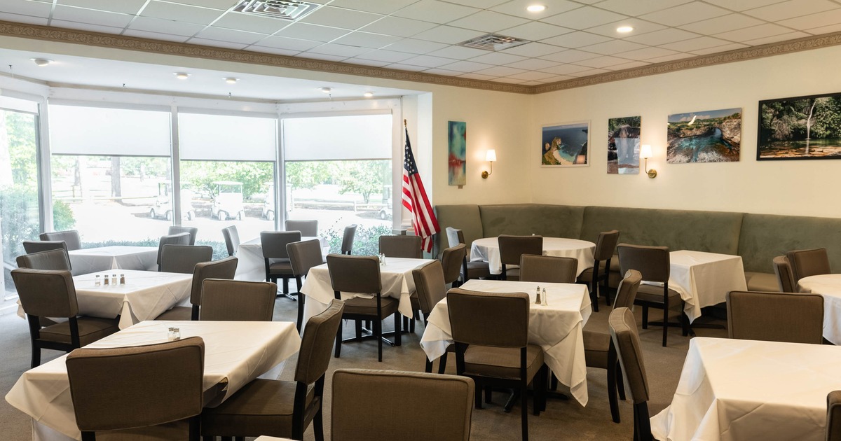 Interior, chairs and tables