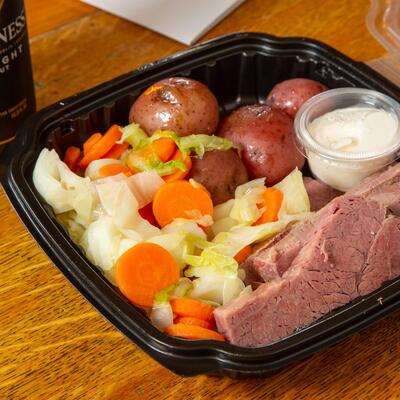 Corned Beef and Cabbage.