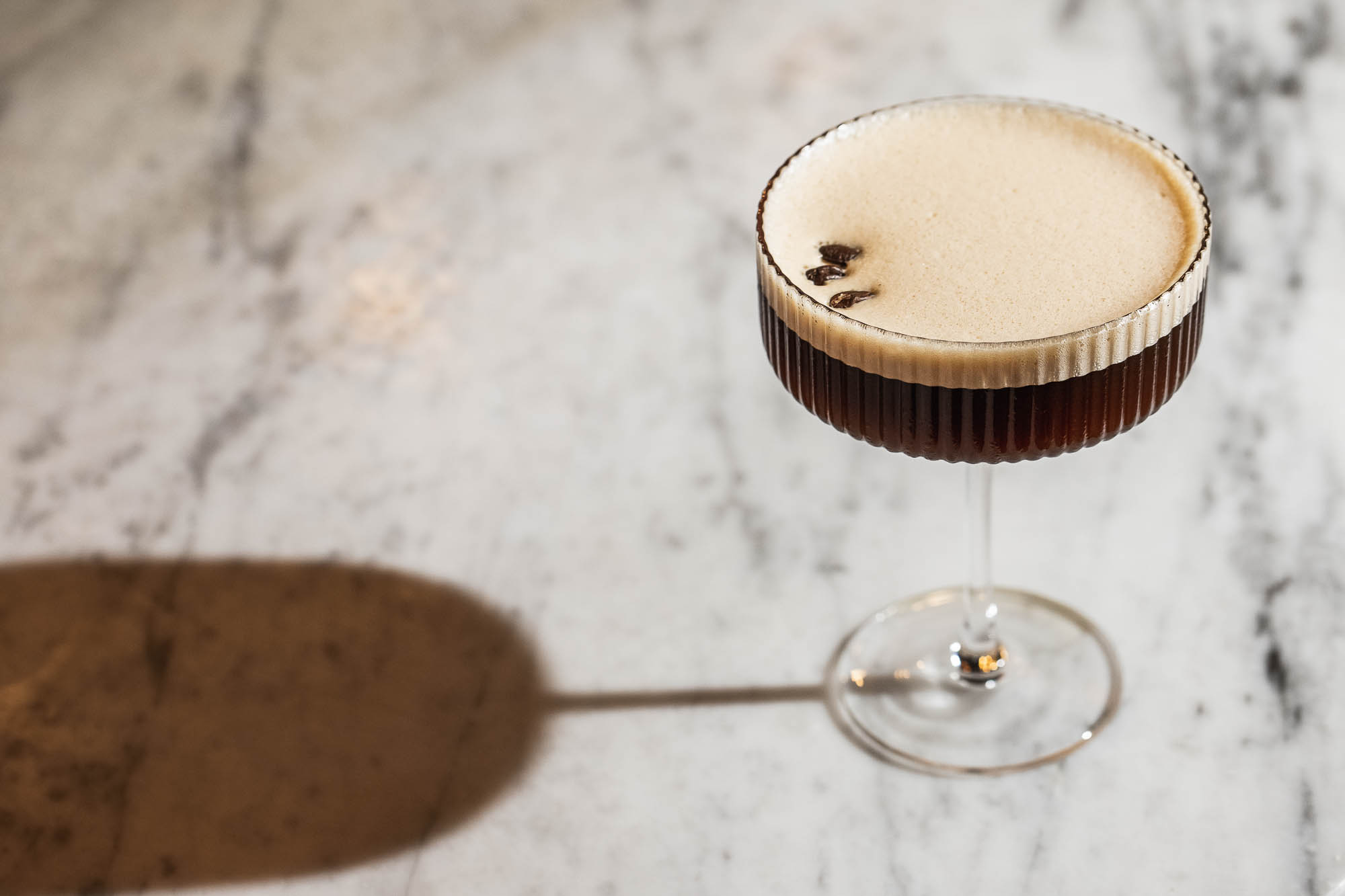 A glass of Espresso Martini