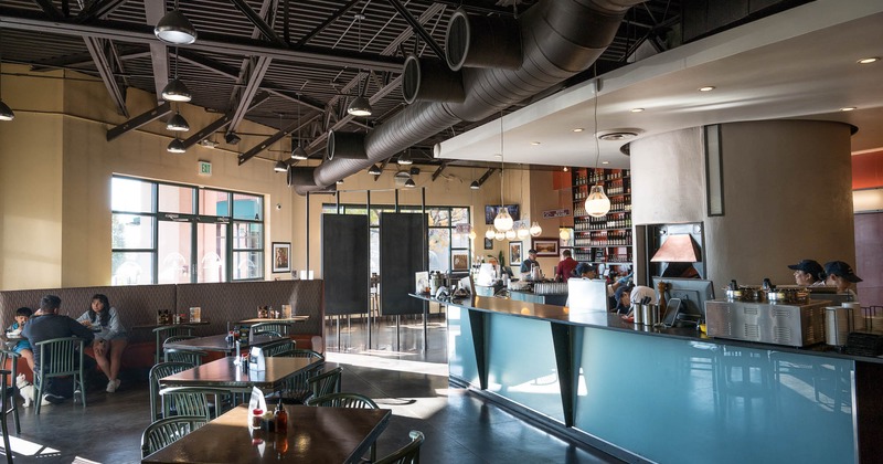 Restaurant interior