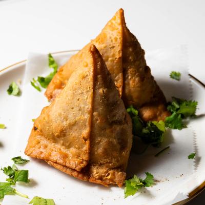 Vegetable Samosa.