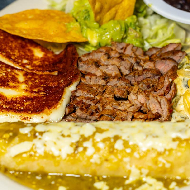 menu item 10 of 15, Steak A La Tampiquena