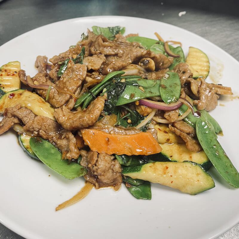 menu item 73 of 107, Beef with Basil