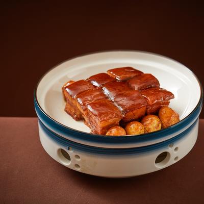 Braised Pork Belly With Brown Sauce photo