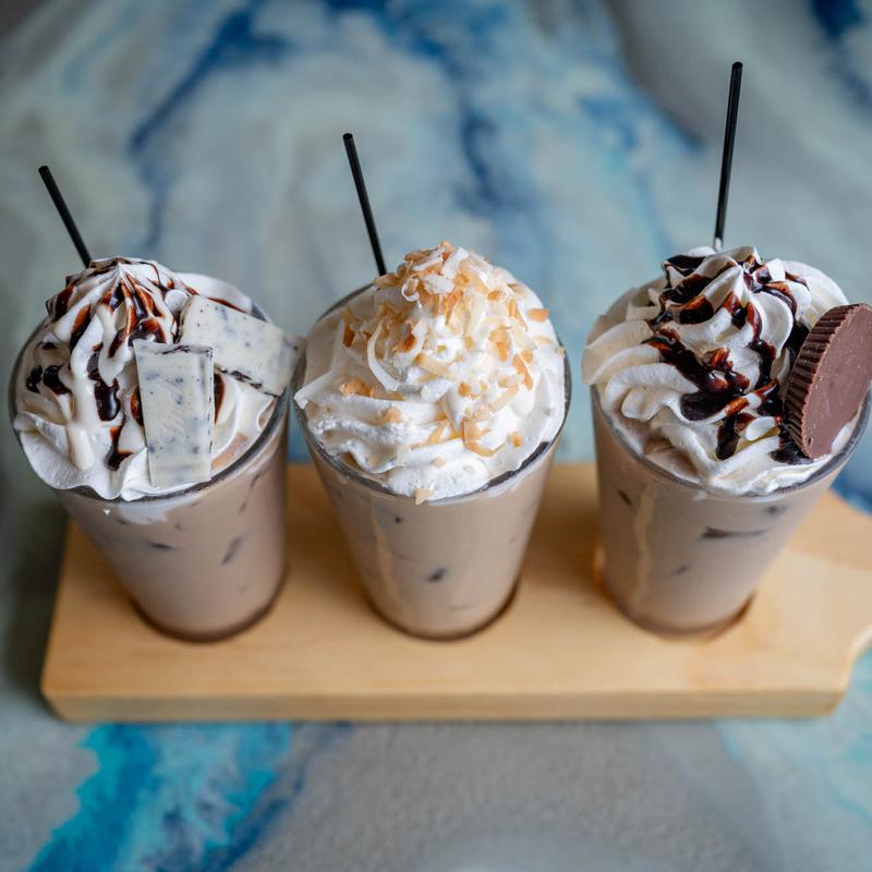 Boozy Iced Coffee Flight (Pick 3-9oz coffees) photo