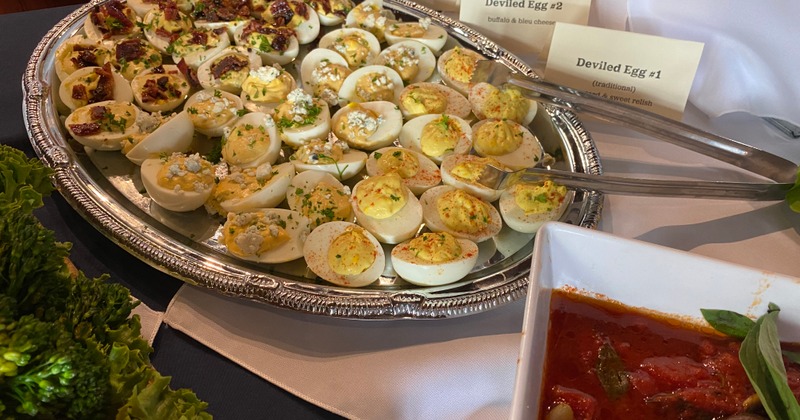 Deviled Egg Trio platter
