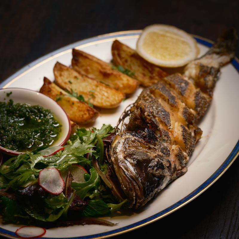 menu item 27 of 36, Branzino