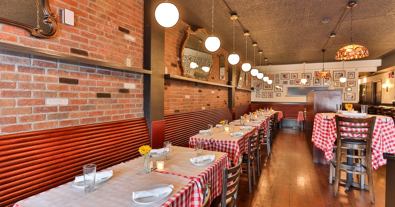 Restaurant dining area