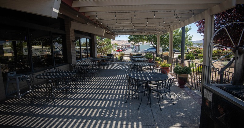 Beautiful patio area