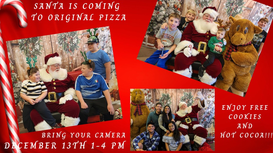 Christmas with Santa! Dec. 13th 1-4pm event photo