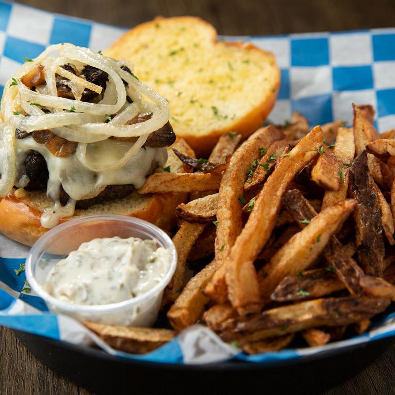 Mushroom Swiss Burger photo