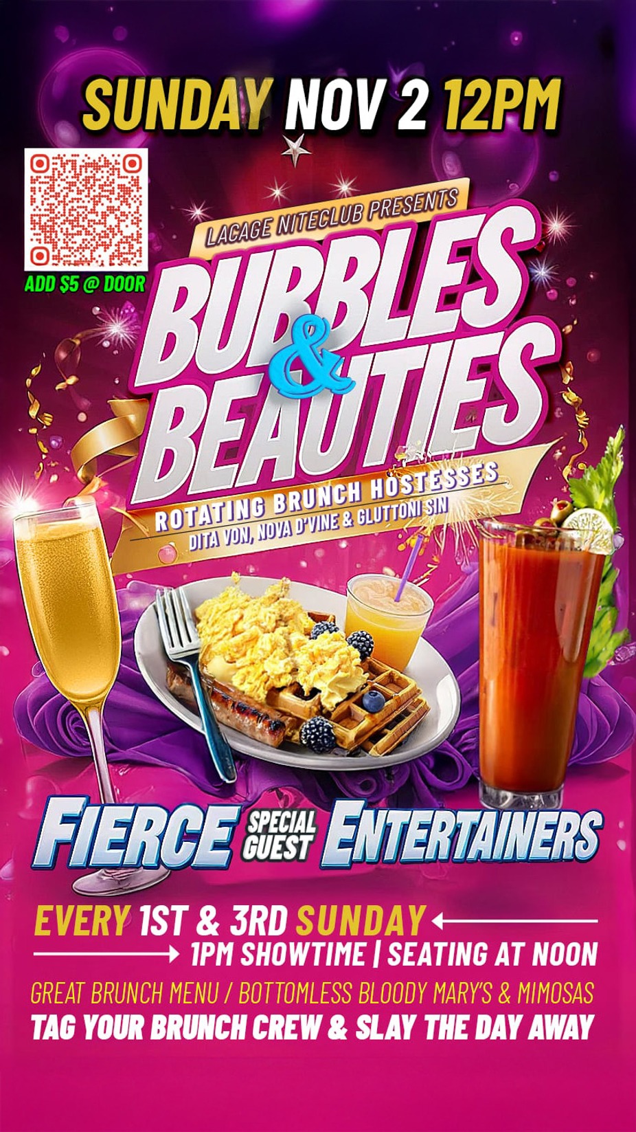 Bubble & Beauties event photo