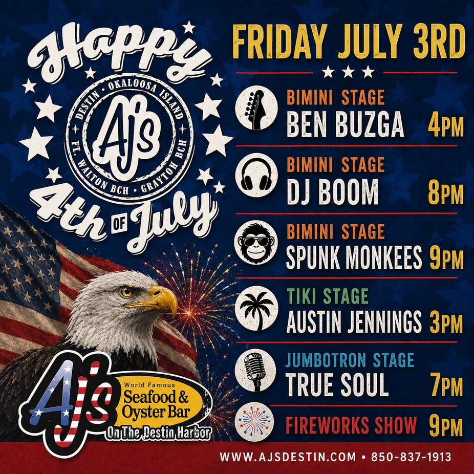 July 3rd - Music Lineup event photo