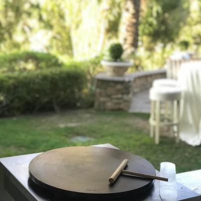 Crepe Station at a Catered event